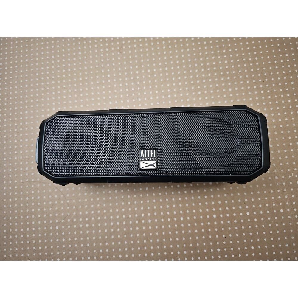 Altec Lansing Fury Wireless Water-Resistant Portable Speaker Black (IMW340N-BLK)
